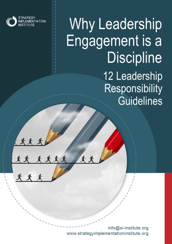 Why Leadership Engagement is a Discipline